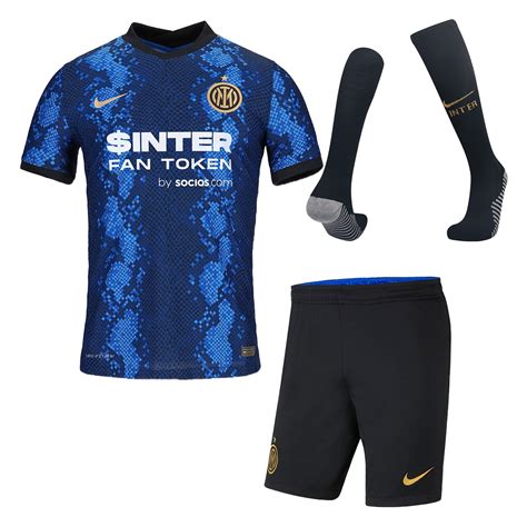 Uniformes de Futbol Completos Local Inter de Milán 2021 22