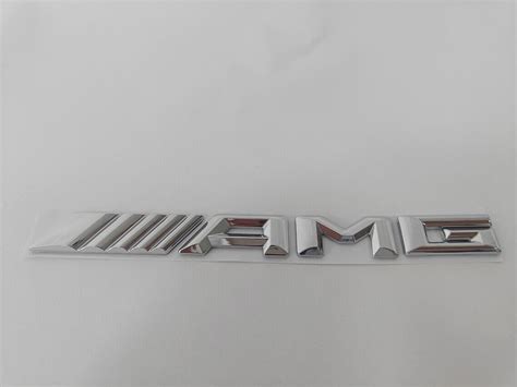 Amg Rear Boot Badge Emblem Fit Mercedes Benz C E A S Class Slk