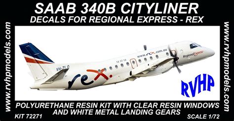 Modelimex Online Shop 172 Saab 340b Cityliner Regional Express