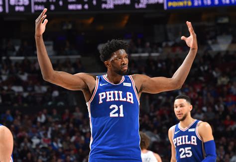 Nba Power Rankings Joel Embiid Has Philadelphia 76ers Rising Nba