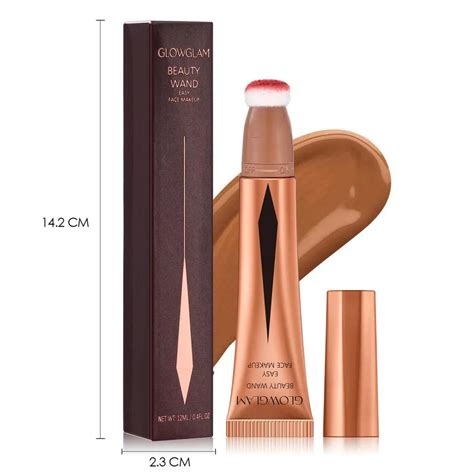 Cream Bronzer Contour Blusher Beauty Wand Highlighter Blush With Cushi