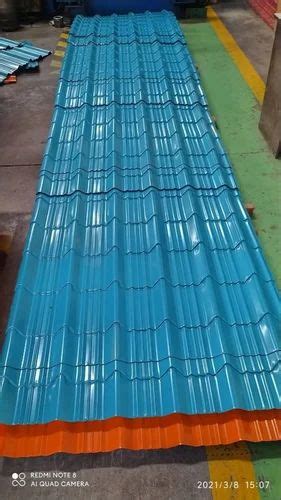 Jsw Color Coated Tile Roofing Sheet At Rs Sq Ft In Pune Id