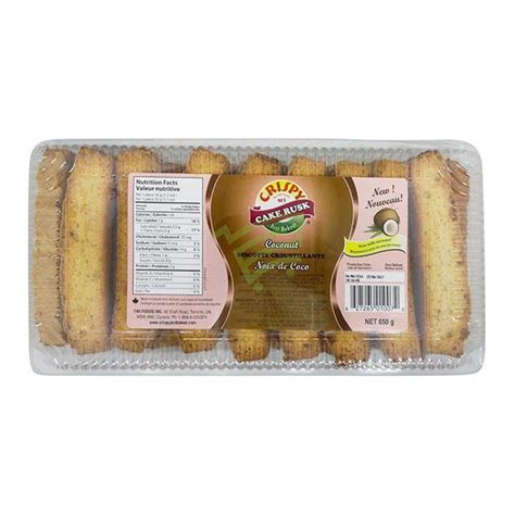 Crispy Coconut Cake Rusk 650g Cartly Indian Grocery Store