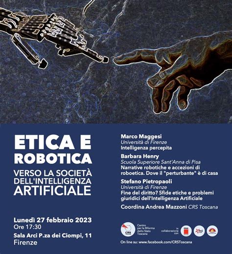 Etica E Robotica Verso La Società Dellintelligenza Artificiale Crs