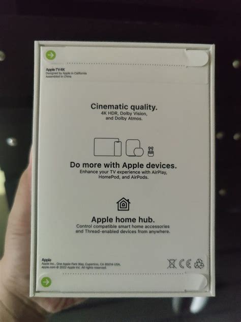 Apple Tv 4k 128gb Wi Fi Ethernet 2022 3rd Generation Latest Model Tv And Home Appliances Tv