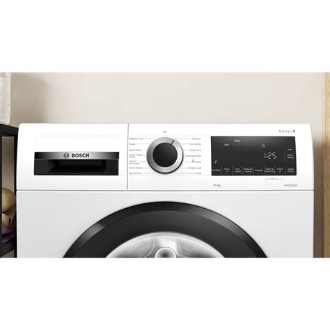 Bosch Series 6 10kg 1400rpm Washing Machine White Wgg25402gb Appliances Direct