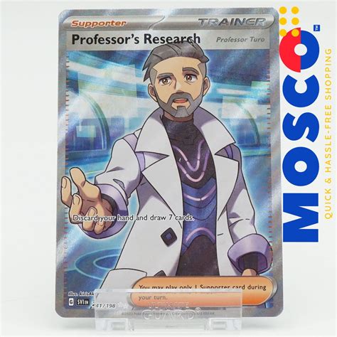 Professor S Research Professor Turo Full Art Secret Rare