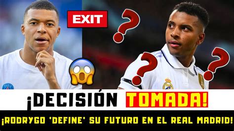 MIRA LO QUE HA DICHO RODRYGO DEFINE EL FUTURO DEL REAL MADRID ANTE