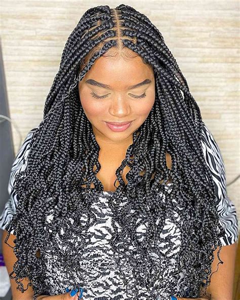 43 Box Braids Hairstyles for Black Women (2024 Trends) | Box braids ...