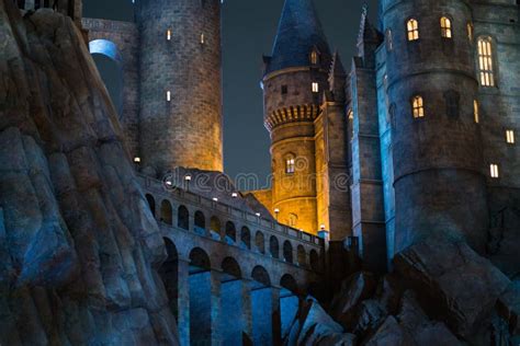 Hogwarts Castle At Wizarding World Of Harry Potter At Universal Islands