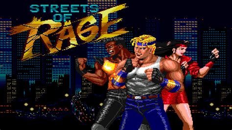 Streets Of Rage Titles Music Sega Mega Drive Genesis YouTube