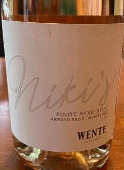 2020 Wente Vineyards Pinot Noir Niki s Rosé Arroyo Seco USA