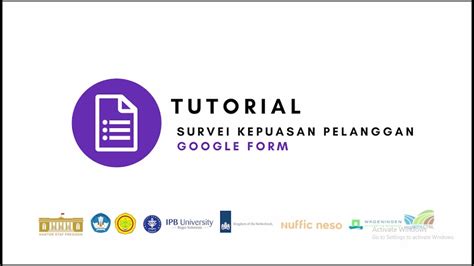 Google Form Tutorial Survei Kepuasan Pelanggan Youtube