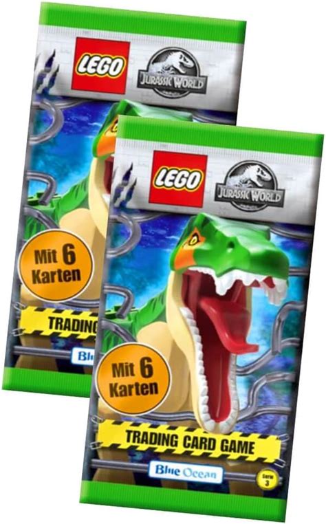 Lego Jurassic World 3 Karten Sammelkarten Trading Cards 2023 2