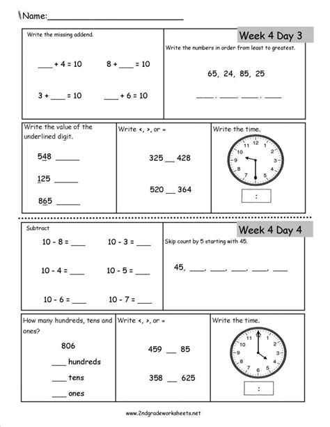 7th Grade Math Review Worksheet Practice | MySchoolsMath.com