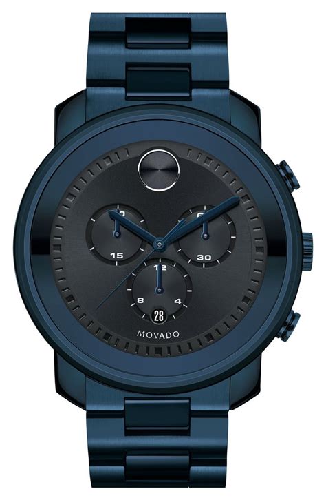 Movado 'Bold' Chronograph Bracelet Watch, 44mm | Nordstrom