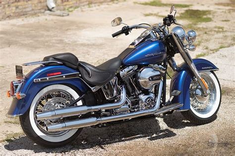 2016 Harley Davidson Softail Deluxe Superior Blue Motorcycles Sauk