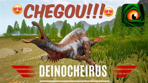 SAIUUU DEINOCHEIRUS NOVO DINO PRO JOGO THE CURSED ISLE YouTube