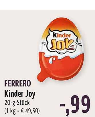 Ferrero Kinder Joy Angebot Bei Bungert Prospekte De