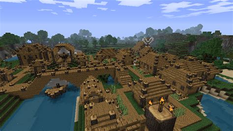 Bienvenue Sur Minecraft Bambou Le Premier Village