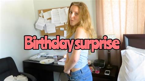 Birthday Surprise Youtube