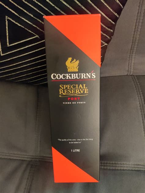 Cockburn S Special Reserve Port Wine Litre Food Drinks