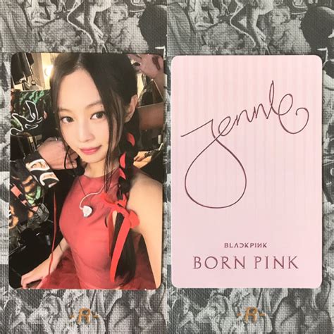 [official Toploader]blackpink Card Jisoo Jennie Blackpink 2nd Vinyl