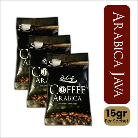 Jual Kopi Arabica By Coff 100 Kopi Bubuk Murni Kemasan Sachet Murni