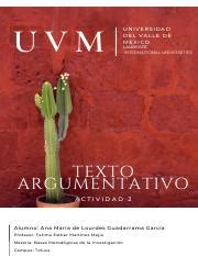 A2 AMLGG MT Pdf UVM UNIVERSIDAD DEL VALLE DE MEXICO LAUREATE