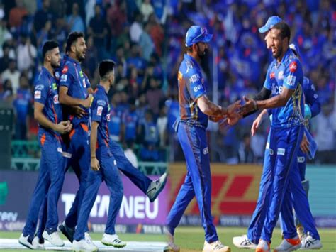 Lsg Vs Mi Eliminator Match Playing Xi Ipl 2023 Eliminator Match Lucknow