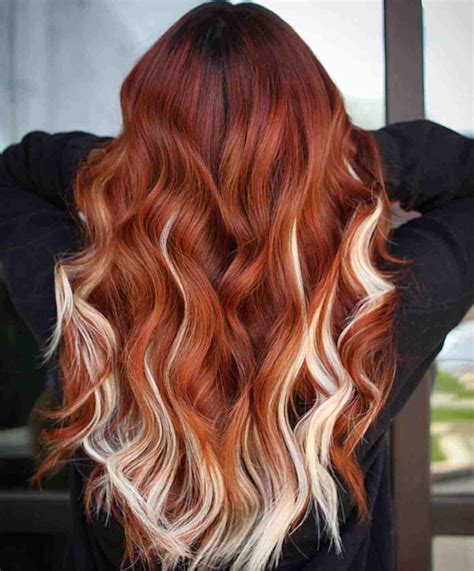 28 Trendy Ways To Pair Red Hair With Highlights Photos Artofit