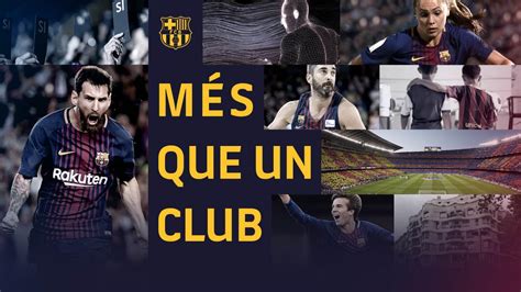 El FC Barcelona celebra el 50º aniversario del eslogan Més que un club