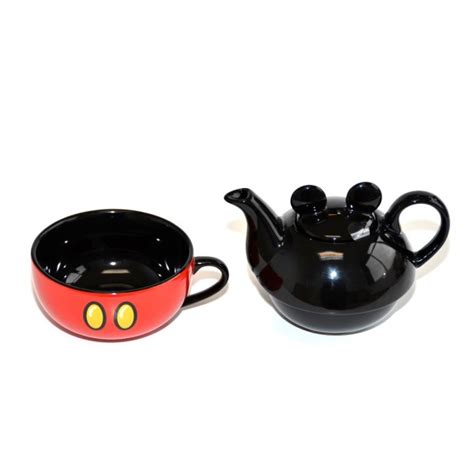 Disney Mickey Mouse Fun Teapot Set Disneyland Paris