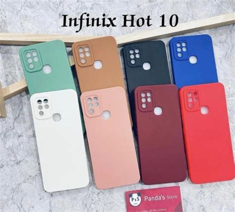 Casing Hp Macaron Pro Camera Infinix Hot Case Pelindung Kamera