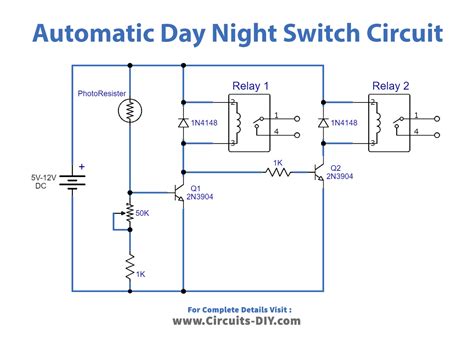 Simple Automatic Day Night Switch Using Ldr