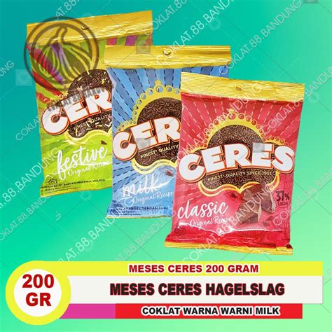 Jual Meses Ceres Gr Hagelslag Meises Warna Warni Gr Mesis