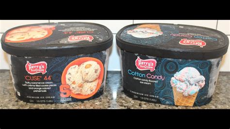 Perrys Ice Cream ‘cuse 44 And Cream And Cotton Candy Review Youtube