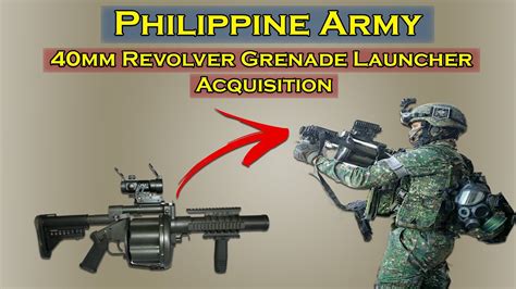 Philippine Army Selected Rippel Effect 4xrgl40 Grenade Launcher Youtube