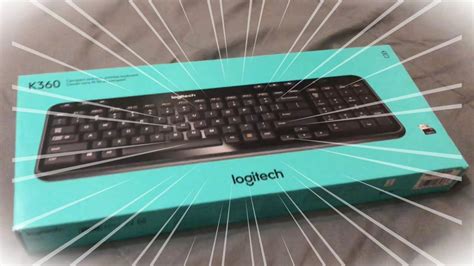 Unboxing Logitech K360 Wireless Keyboard Youtube