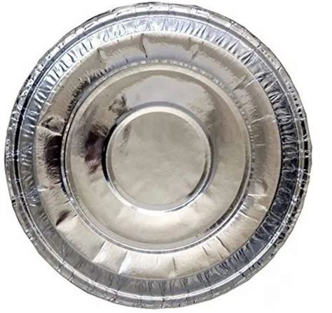 Silver Wrinkle Laminated Paper Plate At Rs 2 Piece In New Delhi Id