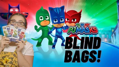 Pj Masks Blind Bag Opening Pj Masks Minifigures Toys Youtube