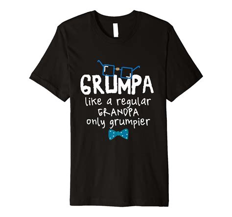 Grumpa Grandpa Funny T Shirt Fathers Day Grandfather T Stellanovelty