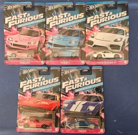 LOT DE Voitures Hot Wheels Fast Furious Femmes De Fast Livraison Gratuite EUR