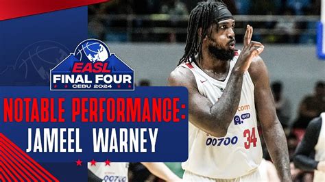 Final Four Player Of The Game Seoul SK Knights Jameel Warney 36 Point