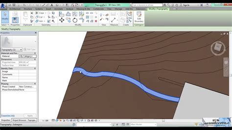 Creación de plataformas y subregión en Revit YouTube