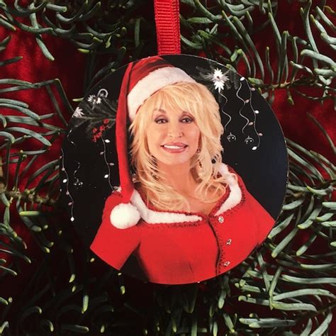 Dolly Parton Christmas Tree Ornament Holiday Party Gift | Etsy