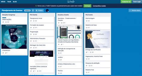 Checklist E Planejamento De Seu Evento O Trello Congressy