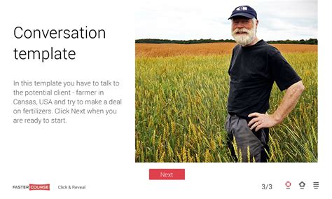 conversation  learning templates fastercourse