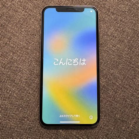 Iphone X Silver 64 Gb Simフリー メルカリ