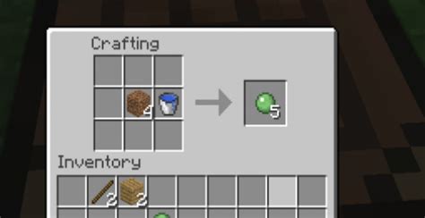 Craftable Slime Minecraft Mod